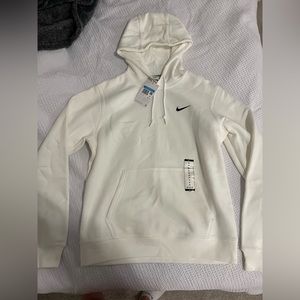 white nike hoodie